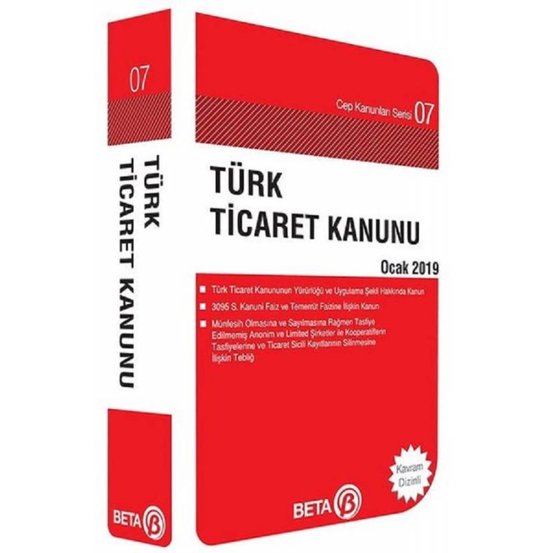 Türk Ticaret Kanunu 2019