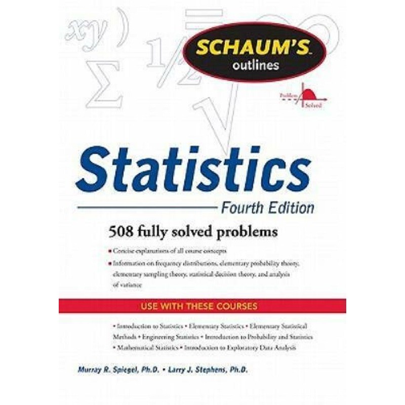 Statistics / Schaums Outline