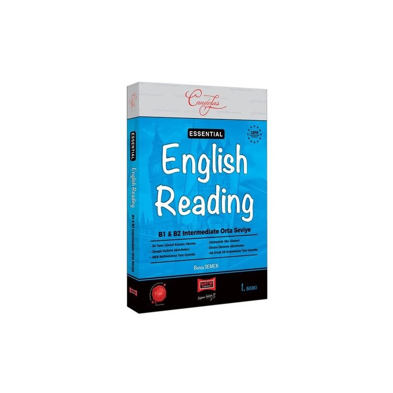 Yargı Yayınları Essential English Reading B1 B2 Intermediate Orta Seviye