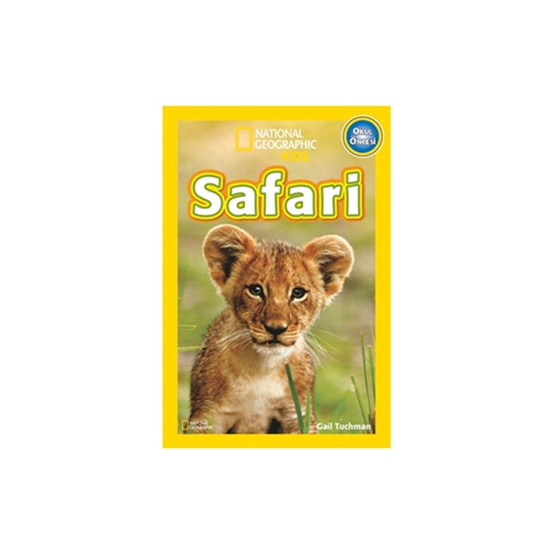 National Geographic Kids Safari Hayvanları Okul Öncesi